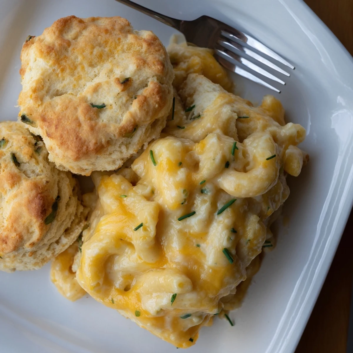 Mac and Cheese Chive Bake