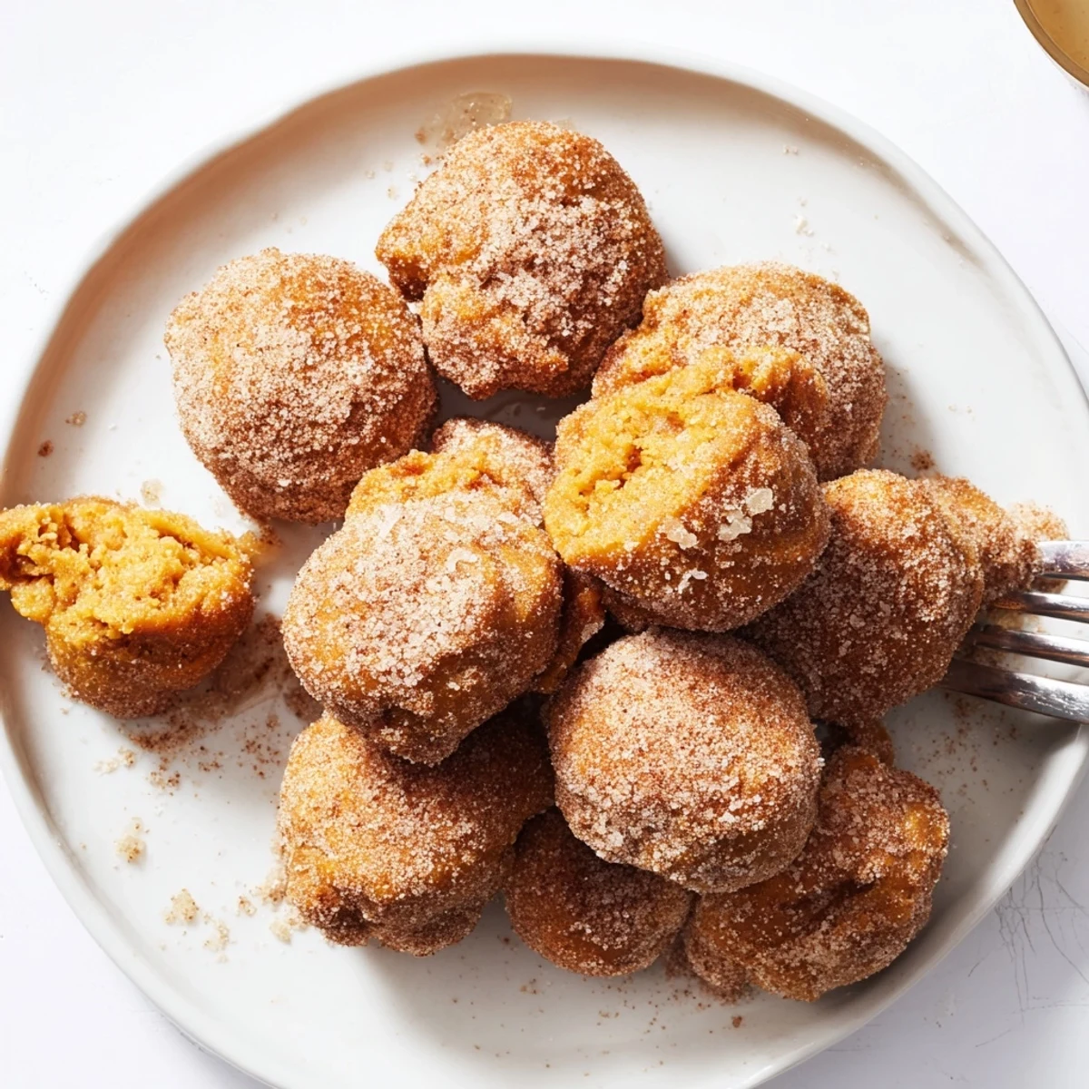Ginger-Spiced Pumpkin Muffin Fritters