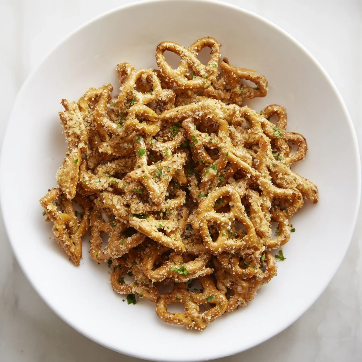 Holiday Snack Spicy Pretzel Chips