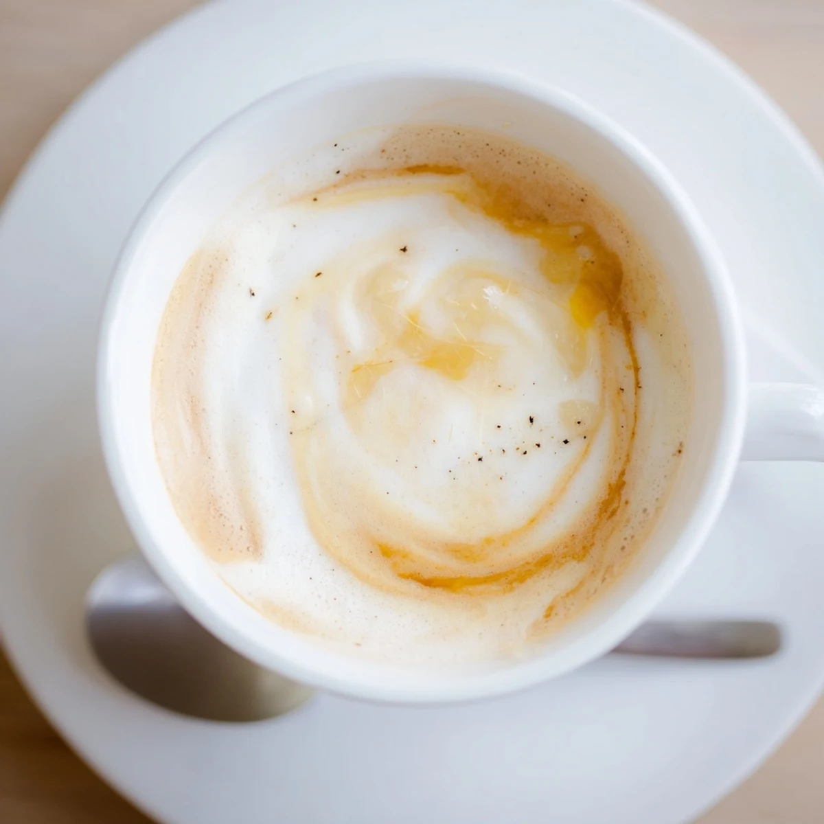 Delightfully unconventional onion latte with creamy milk, sweet onions, and bold espresso flavor.