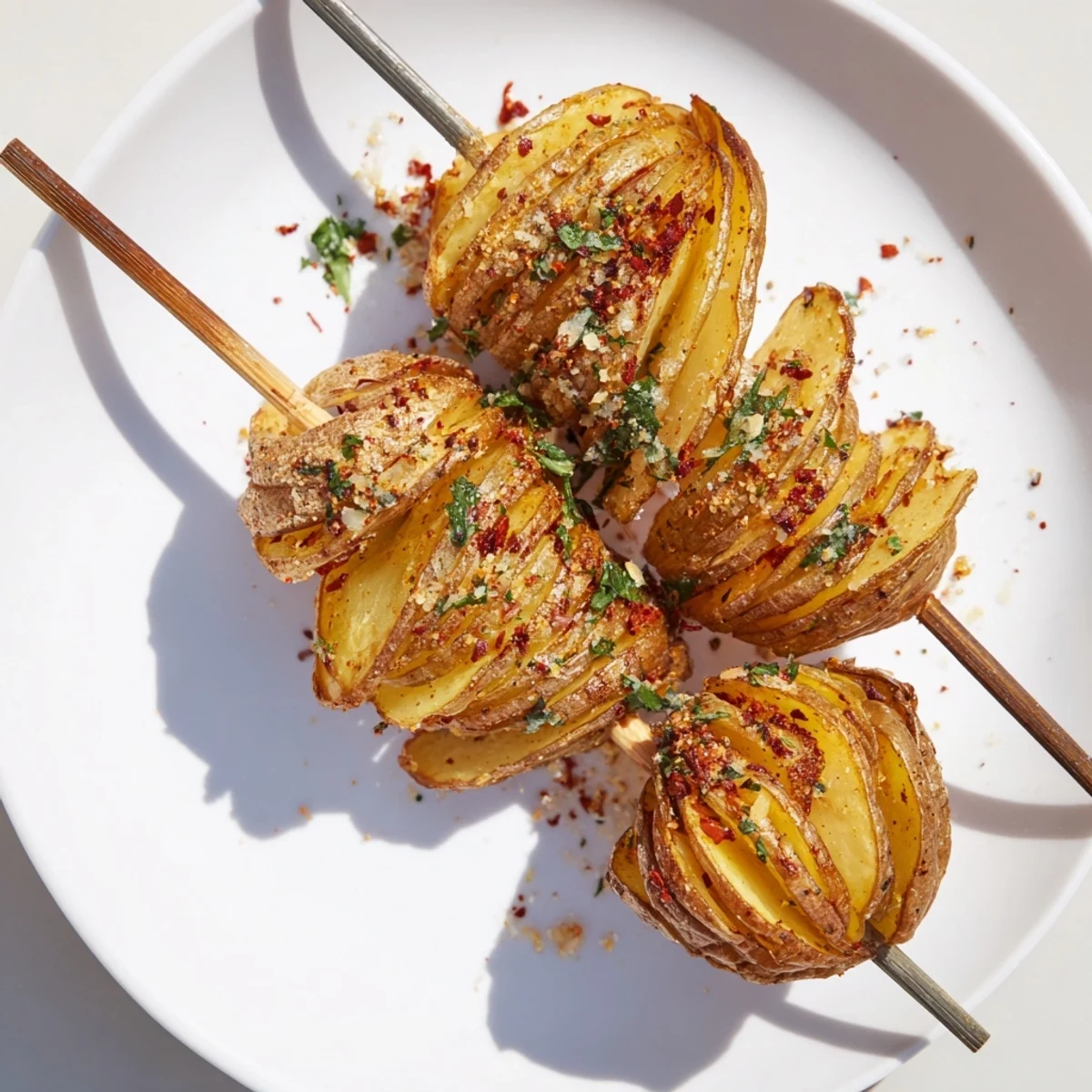 Air-Fryer Tornado Potatoes Snack