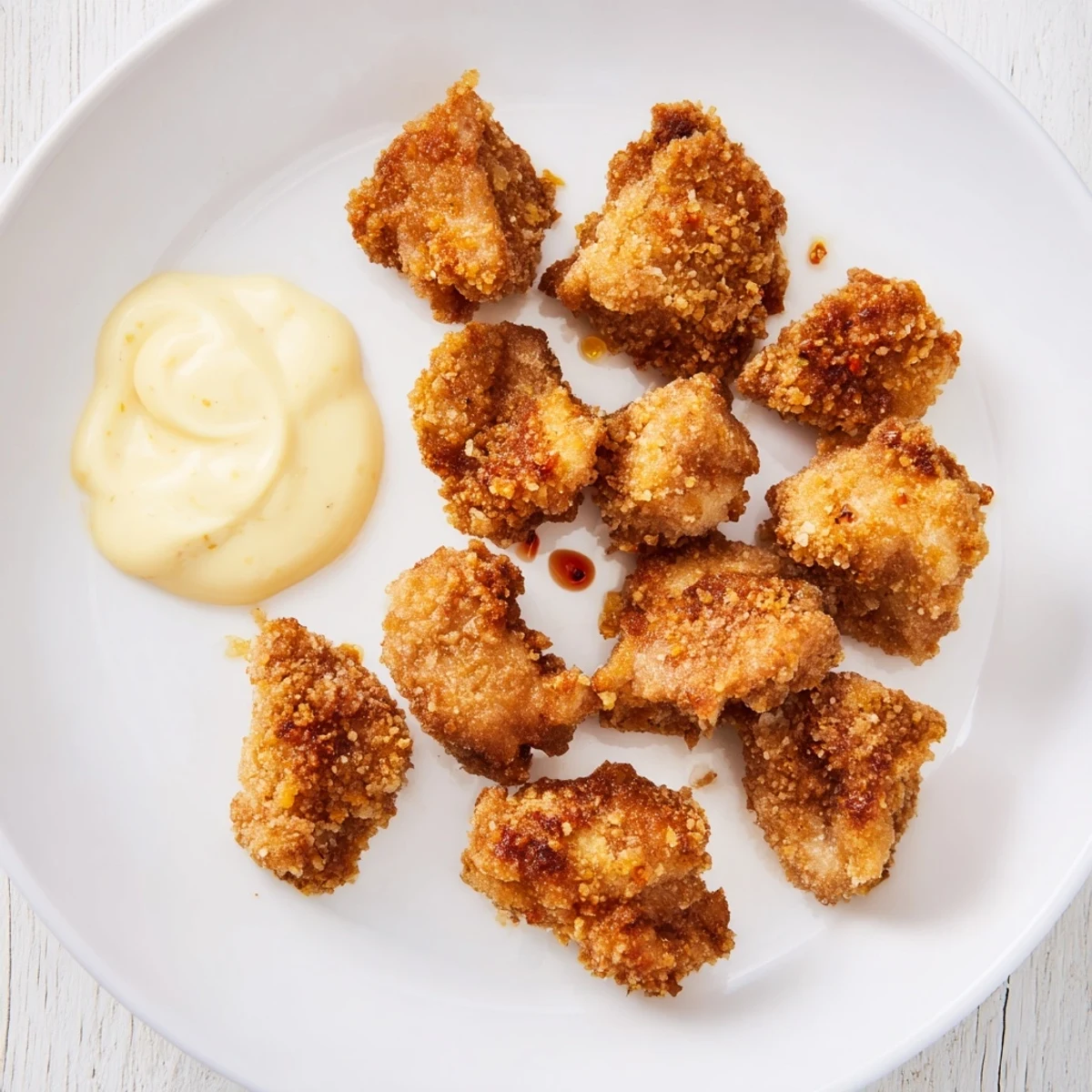 Golden-brown Bang Bang Chicken Bites, glistening in sauce, ready to be dipped and enjoyed.
