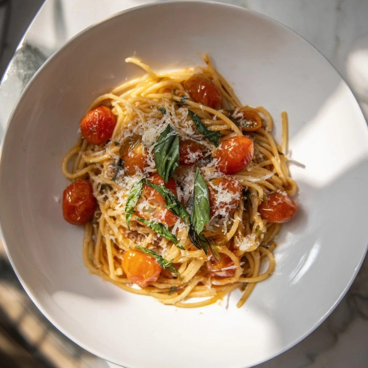 Quick and easy Lazy-Girl Pasta recipe: a delicious Italian-inspired meal ready in just 20 minutes!
