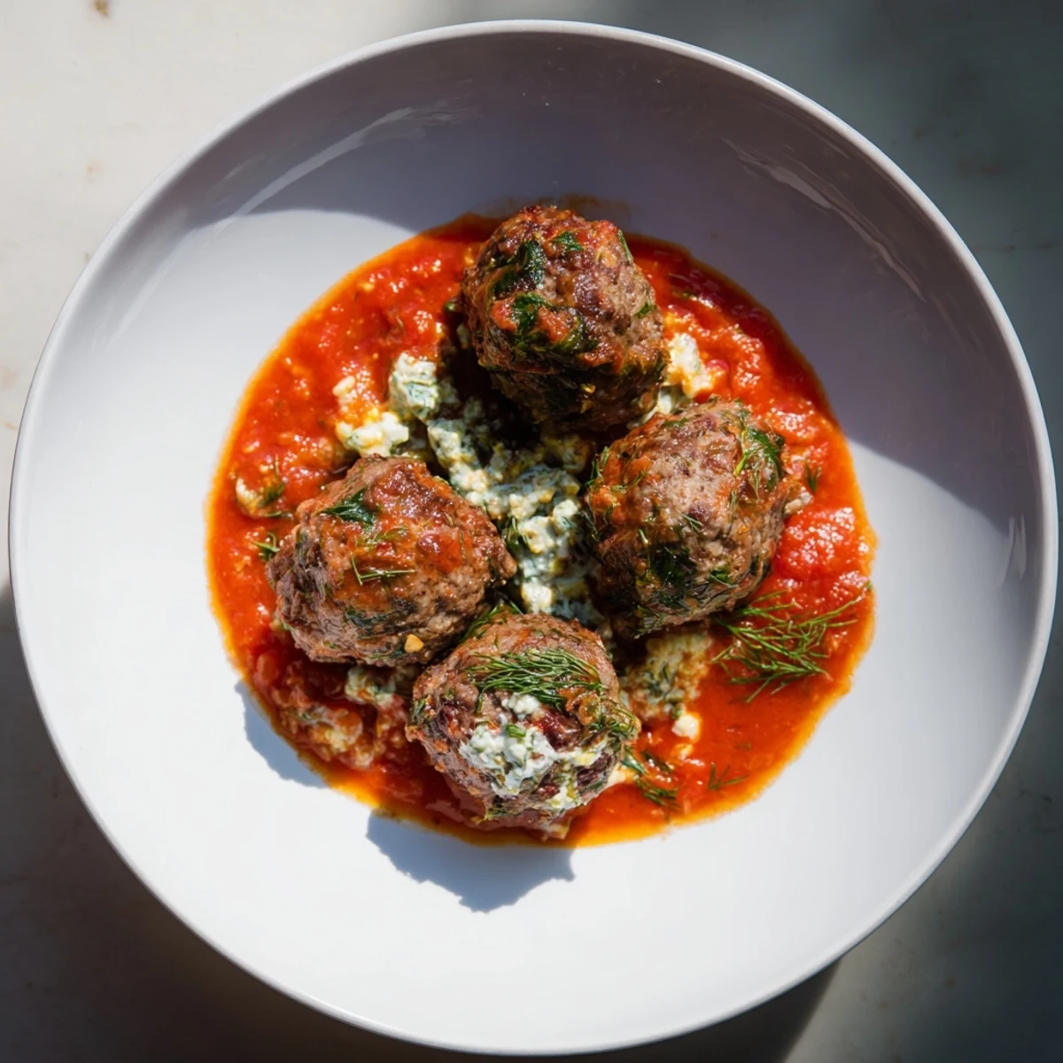 Instant Pot Greek Meatballs