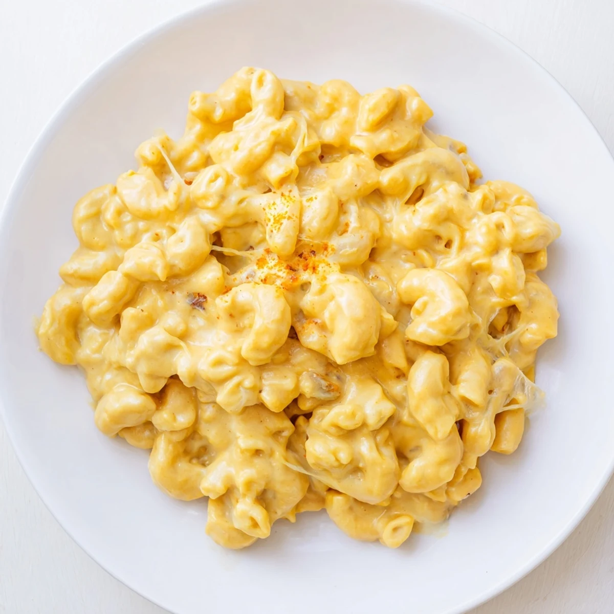 Creamy one-pot butternut squash mac & cheese: a comforting, cheese-covered bowl of pasta goodness.