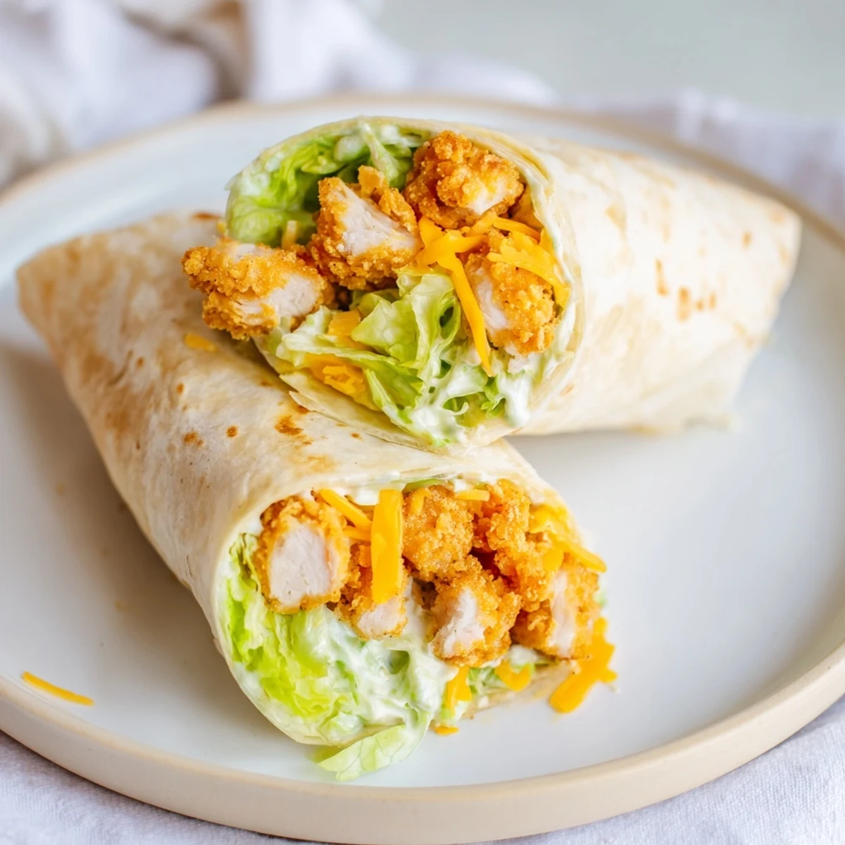 Crispy Chicken Ranch Wrap