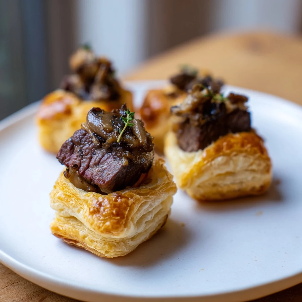 Christmas Beef Wellington Bites