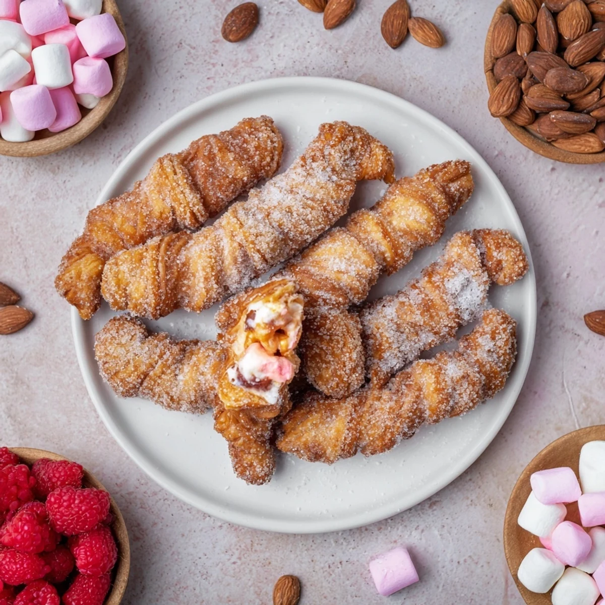 A beautiful Angel Wings Candy board overflowing with golden, crispy Polish pastries and colorful treats.