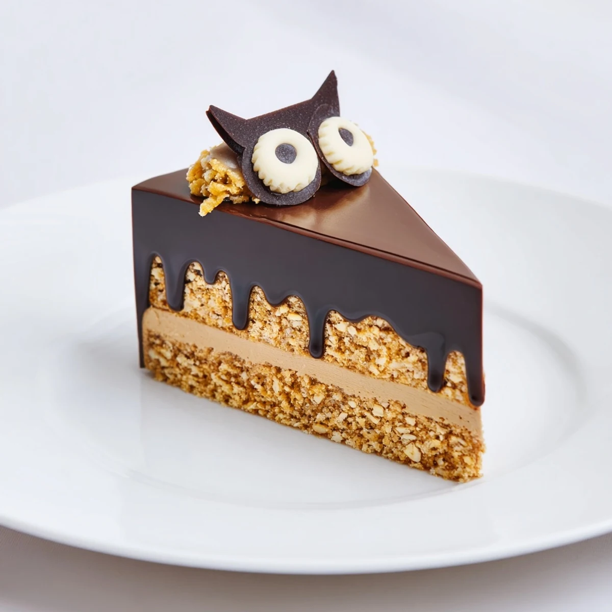 Hibou Chocolate Hazelnut Entremets