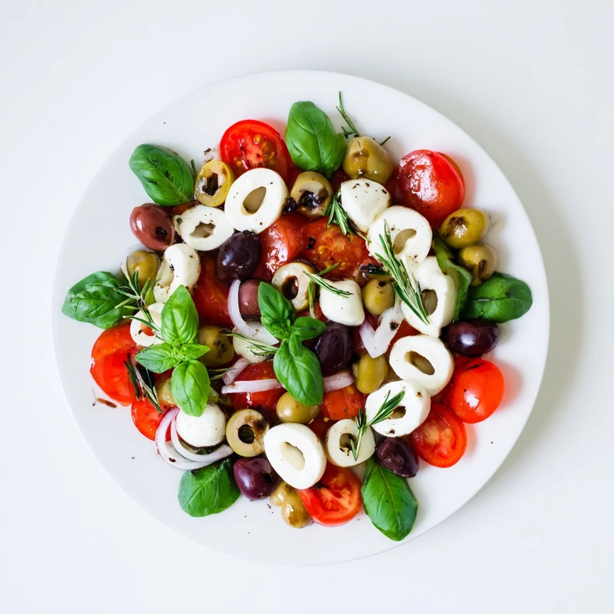 Olive Cherry Tomato Wreath