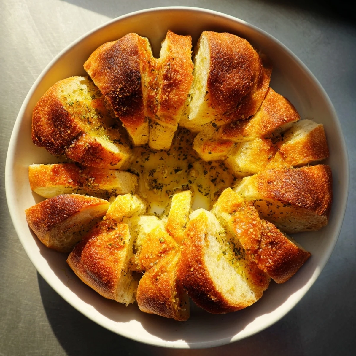 Baguette Slices in Circle