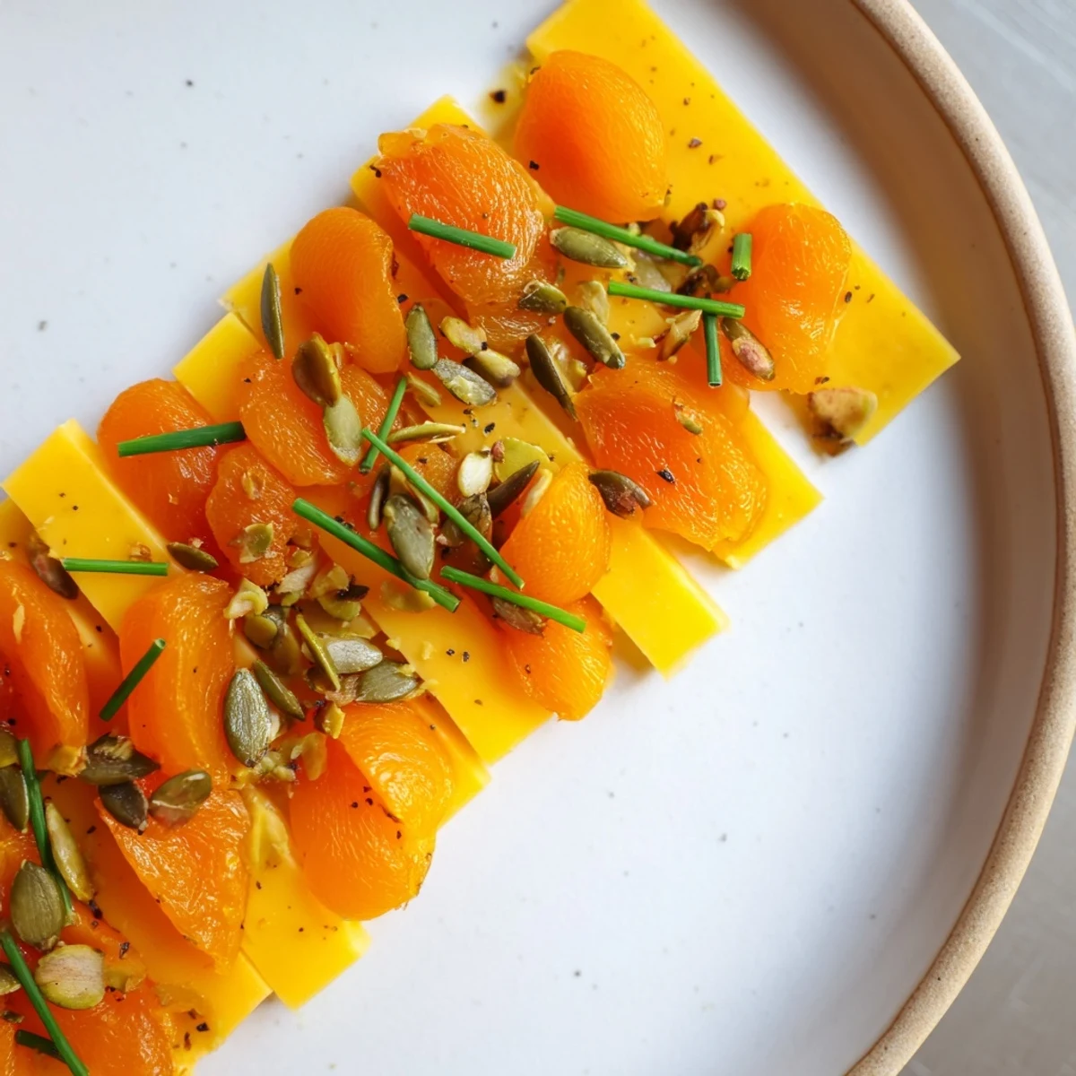 Imagine the Serengeti Sunset appetizer: plump apricots layered with smoky gouda, a savory and stunning creation.