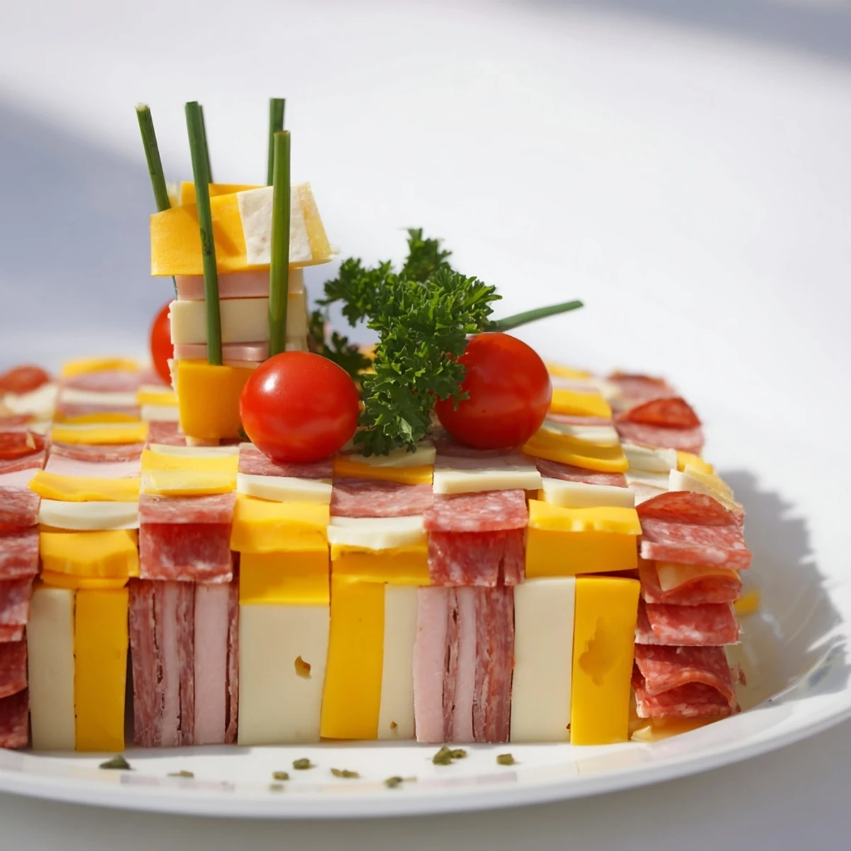 Checkerboard Chalet Cheese Meats