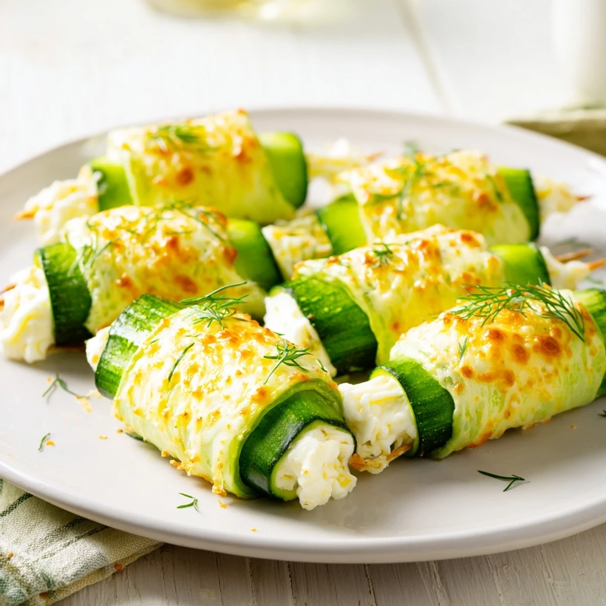 Melted Cheese Pickle Rolls