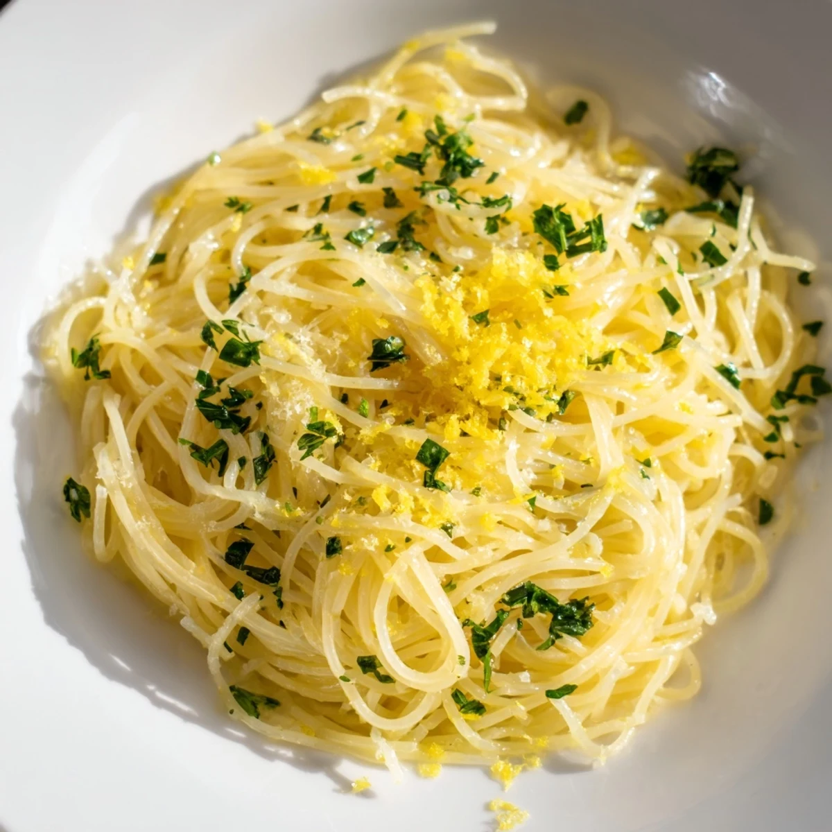 Lemon Capellini Fresh Herbs