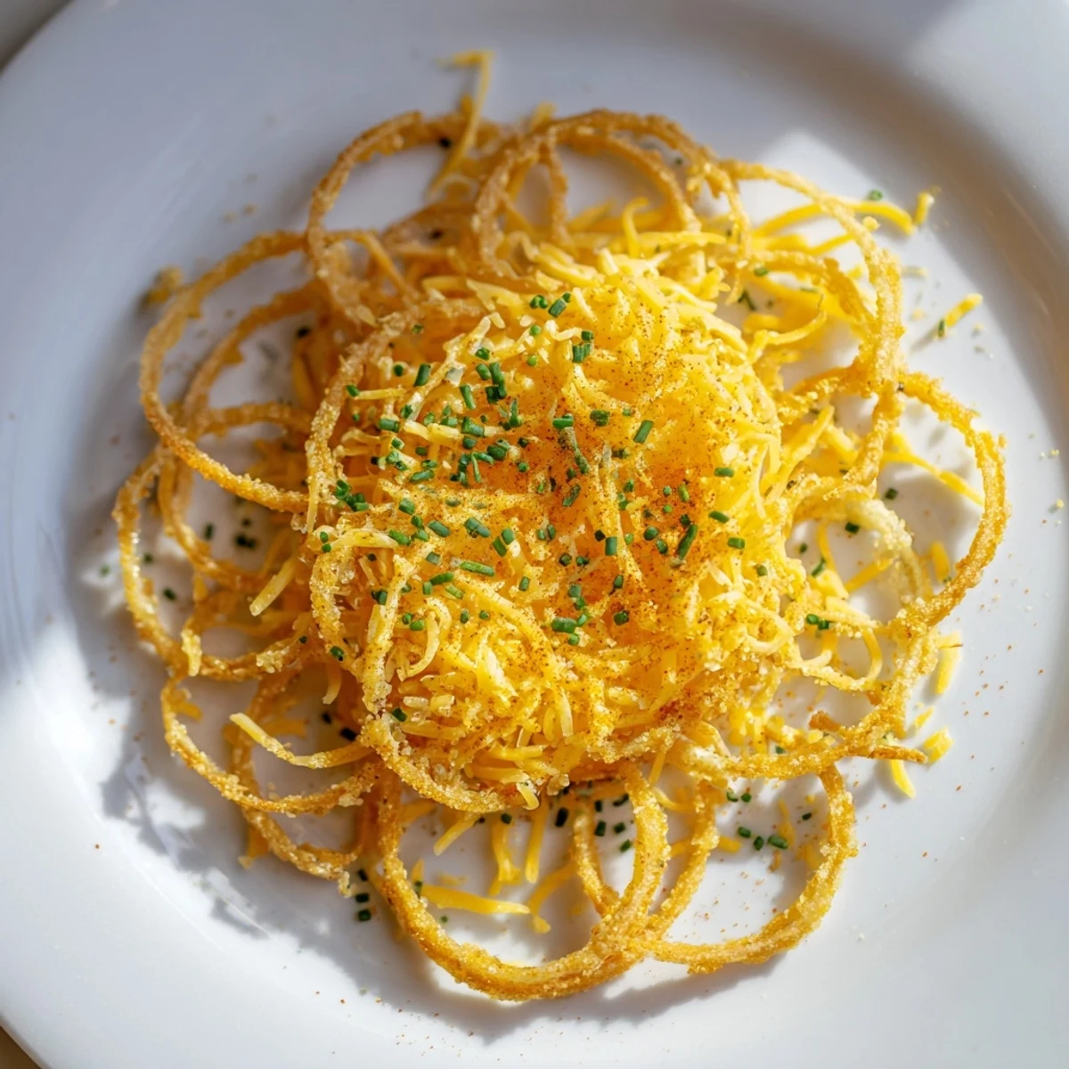 Crispy Onion Cheese Chips