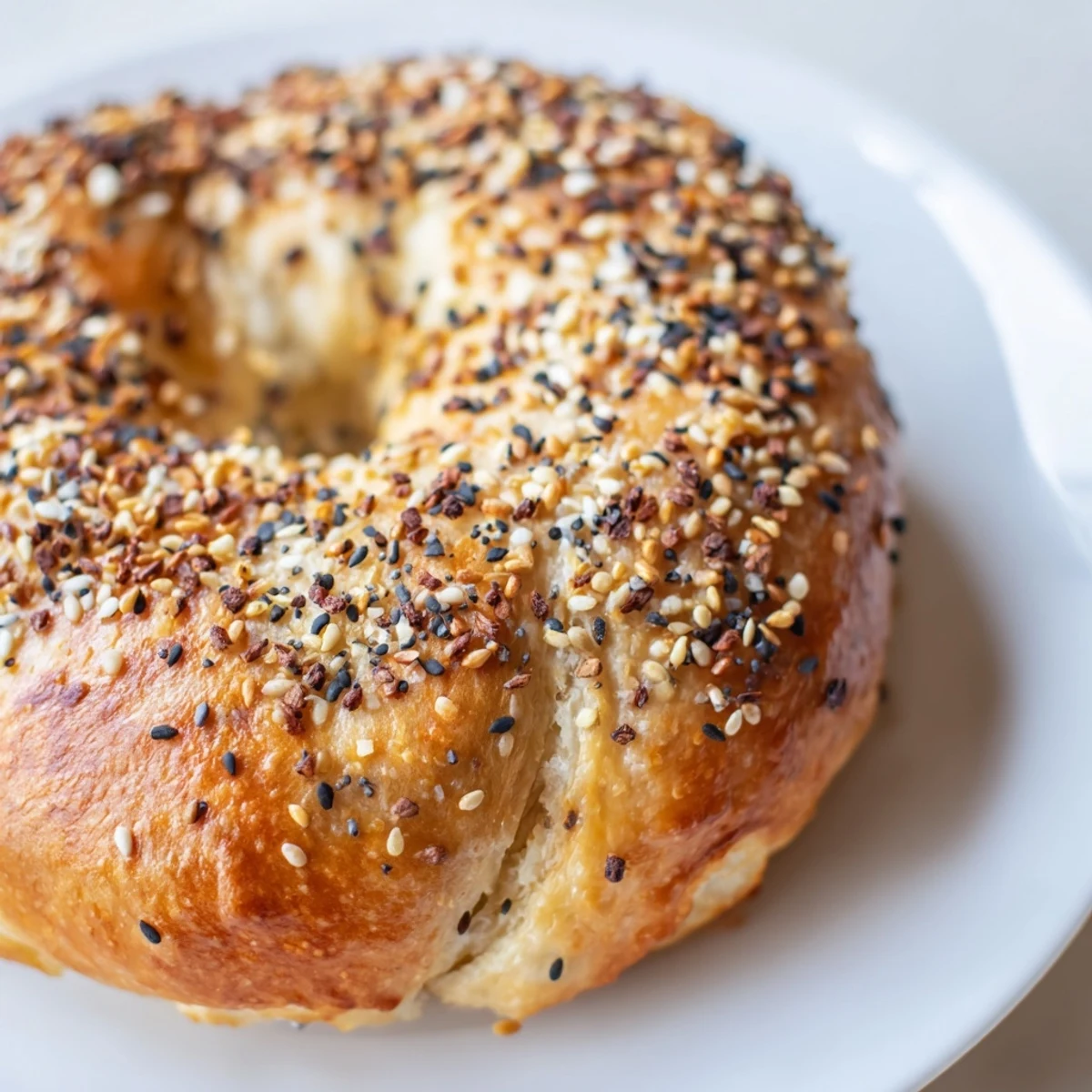 Everything Bagel Yogurt Soft Bagels