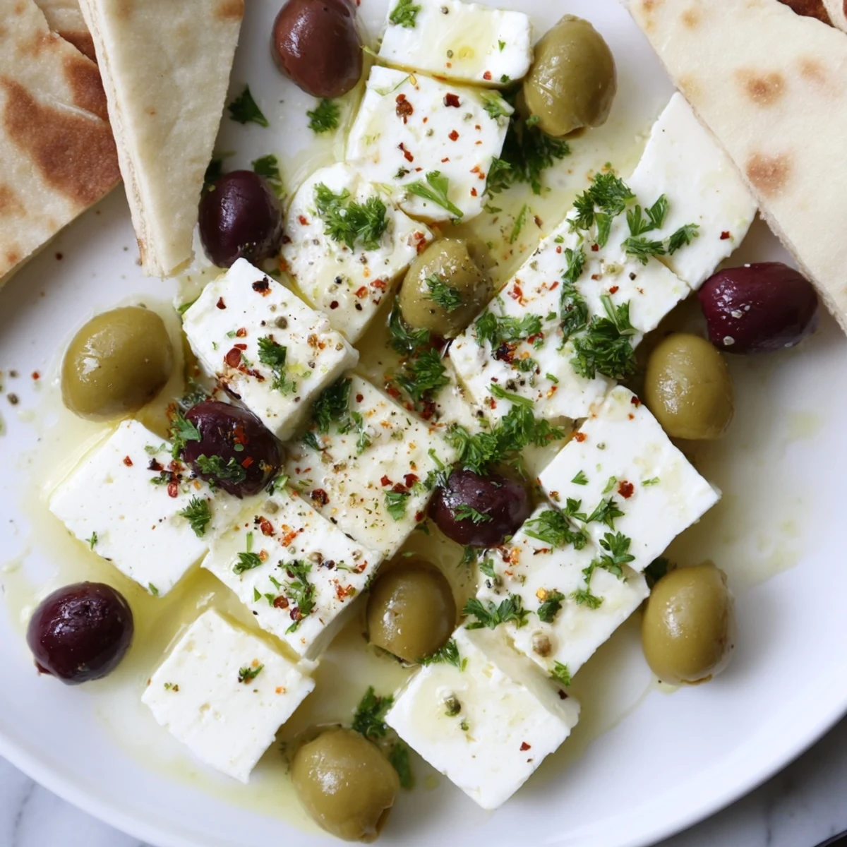 Turkish Olives Cheese Board
