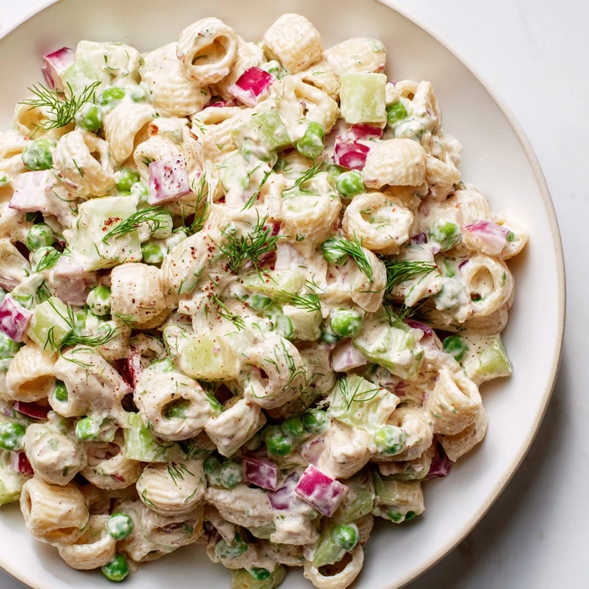 Creamy Dill Pickle Pasta