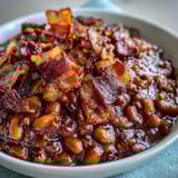 Summer BBQ Baked Beans Bacon