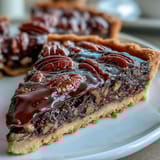 Kentucky Derby Chocolate Pecan Tart