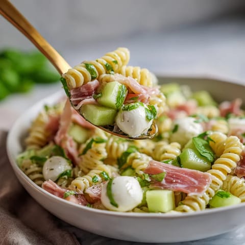 A fork is being used to pick up a piece of food.