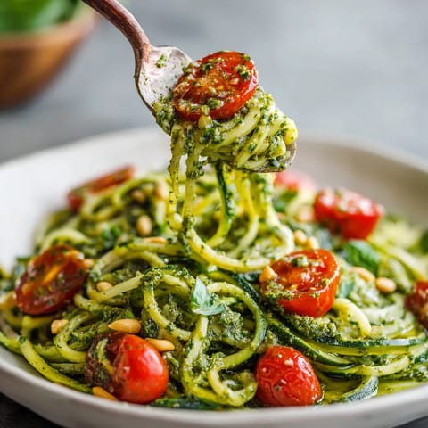 A fork is being used to pick up a piece of food.