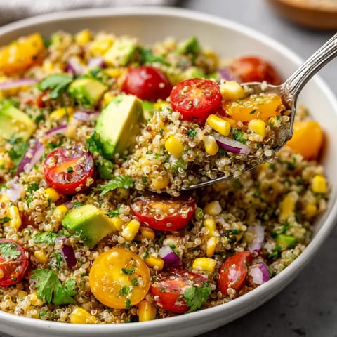 A bowl of food with a spoon in it.