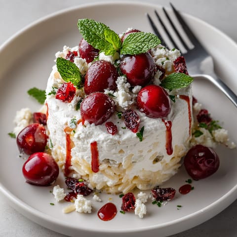 A plate of food with a fork and a knife.