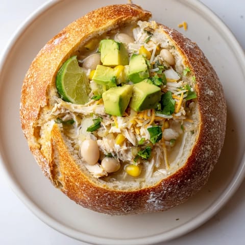White Chicken Chili Bowl