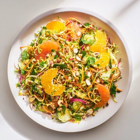 Sparkling Citrus Brussels Sprouts