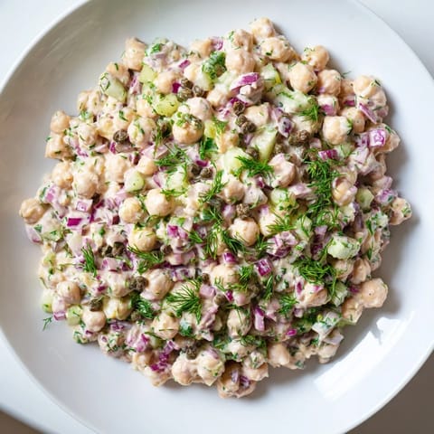 Chickpea Tuna Salad