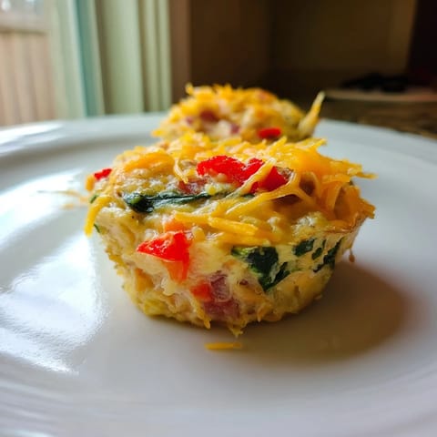 One-Pot Breakfast Casserole Muffins