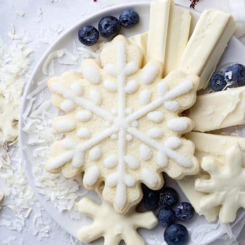 Snowflake Dessert Board