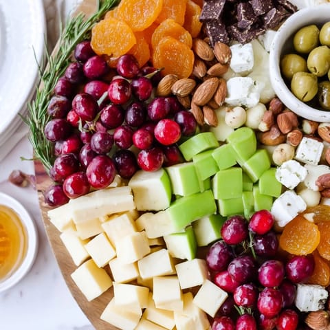 Cranberry Joy Tree Board