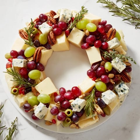 Holiday Wreath Cheese Ring