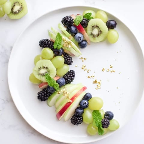 Aurora Borealis Fruit Platter