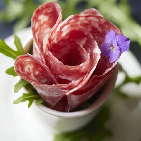 Victorian Tea Rose Appetizer