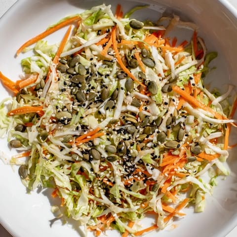 Cabbage Core Slaw Salad