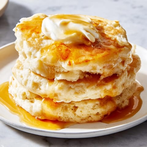 Fluffy Cottage Cheese Pancakes