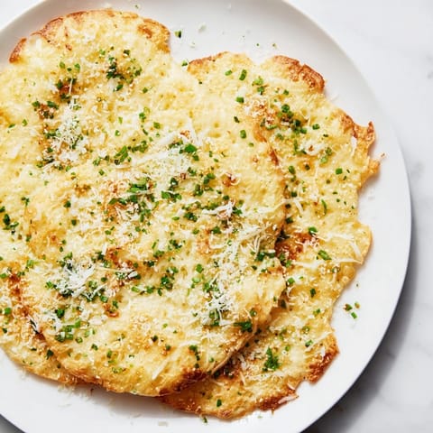 Fluffy cloud bread savory toast with a sprinkle of Parmesan, perfect for a gluten-free snack.