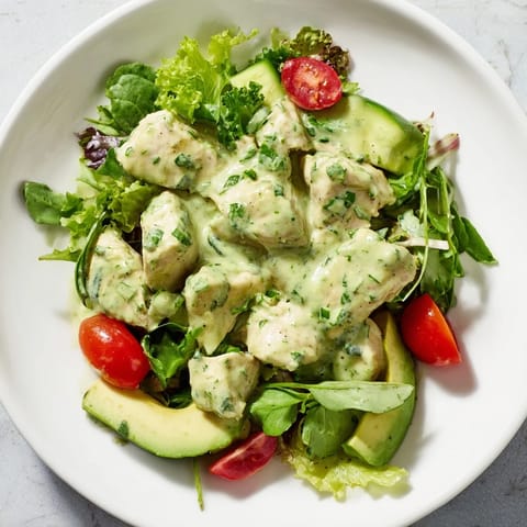 Green Goddess Chicken Salad