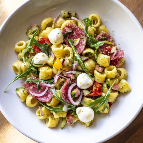 Spring Antipasto Pasta Salad