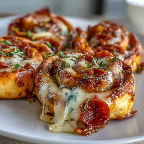 Golden Tortilla Pizza Rolls are sliced into bite-sized pieces, revealing a gooey mozzarella and pepperoni filling.