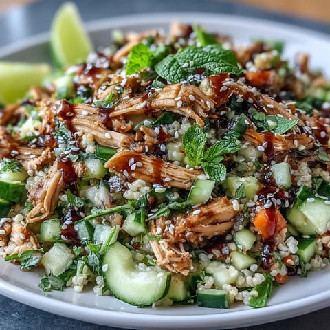 Asian Sesame Chicken Couscous