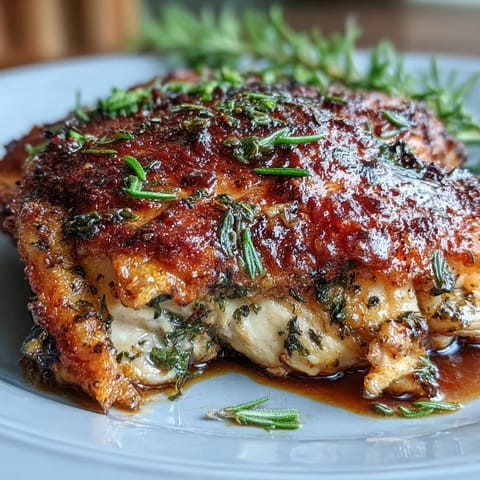 Herb Roasted Chicken Thighs