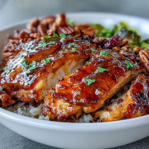 Maple Dijon Chicken Sweet Bowls