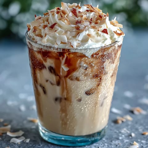 Vanilla Bean Coconut Frappuccino