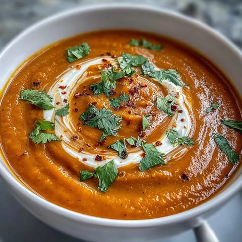 Carrot Orange Soup Ginger