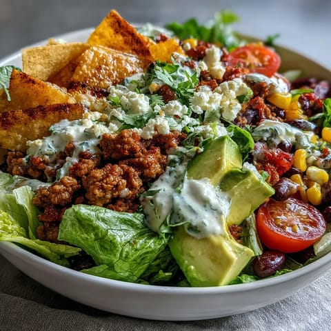 Healthy Easy Taco Salad Bowls